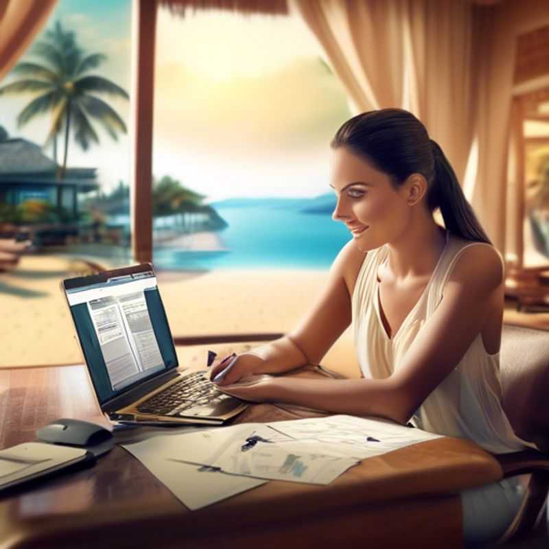 A person working on a laptop at home, highlighting the work-from-home aspect of data entry jobs.