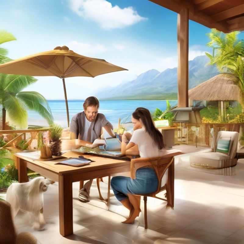Person working from home on a laptop