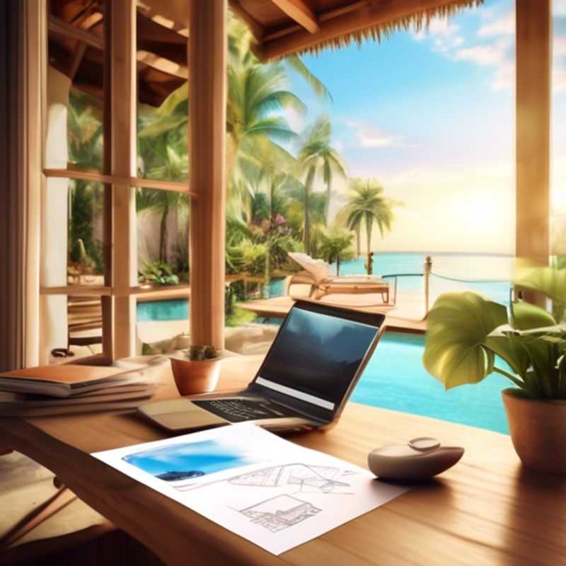 A person working comfortably from home, showcasing the benefits of a well-equipped work-from-home setup.