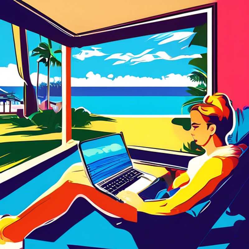 Person working on a laptop from home, with headphones on, focusing on a transcription task.