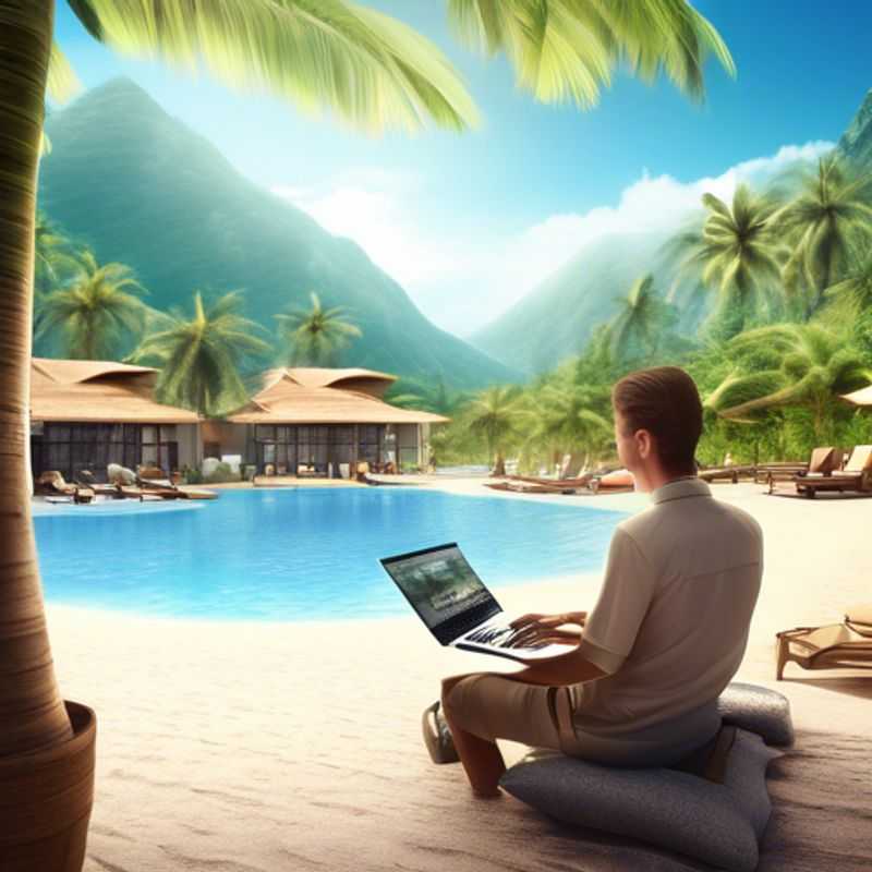 Person working on a laptop, likely performing data entry tasks remotely.