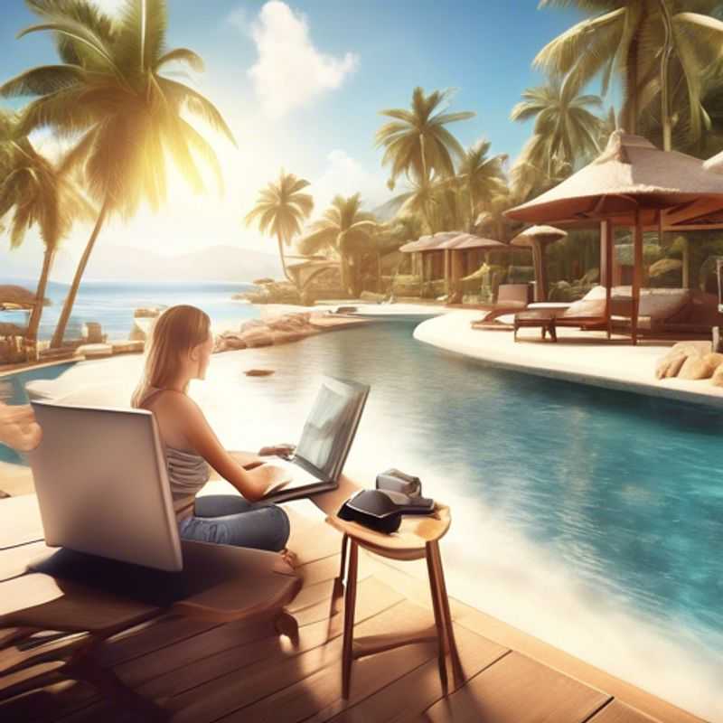 A person working from home on a laptop, representing the concept of Work From Home Jobs No Experience.