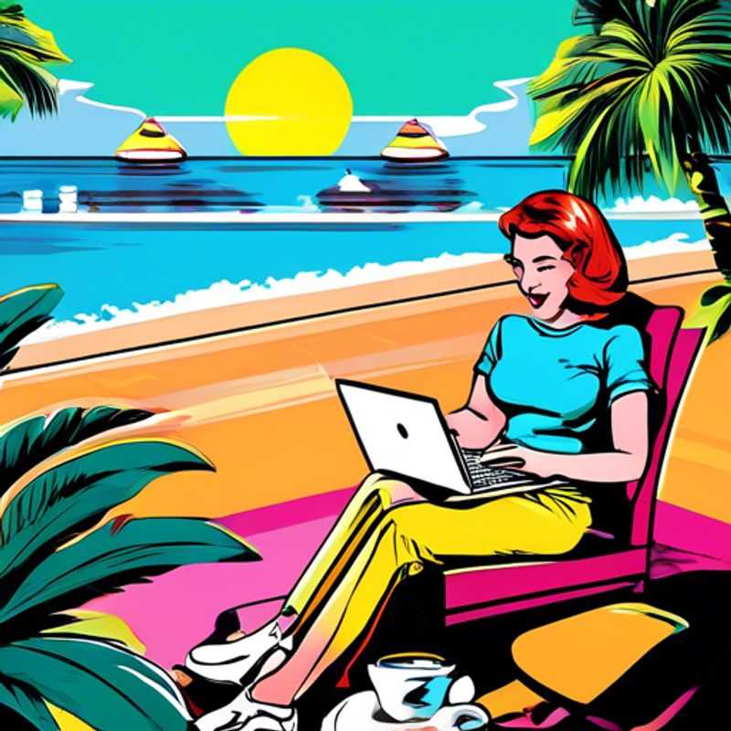 A person working on a laptop from home, showcasing the concept of Work From Home Jobs.