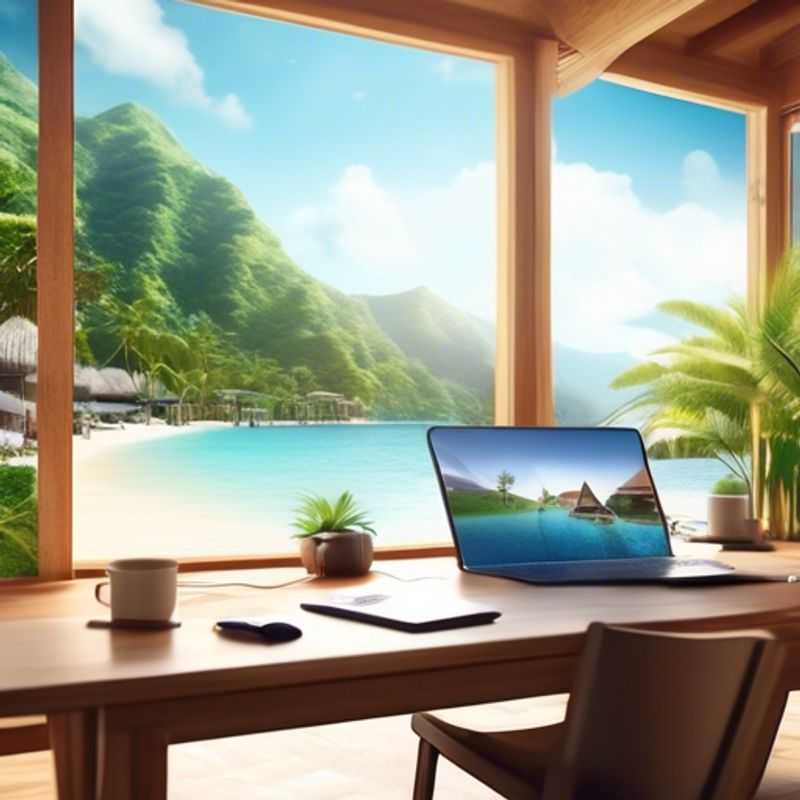 High-speed internet connection, essential for remote work, providing fast and reliable access for productivity.